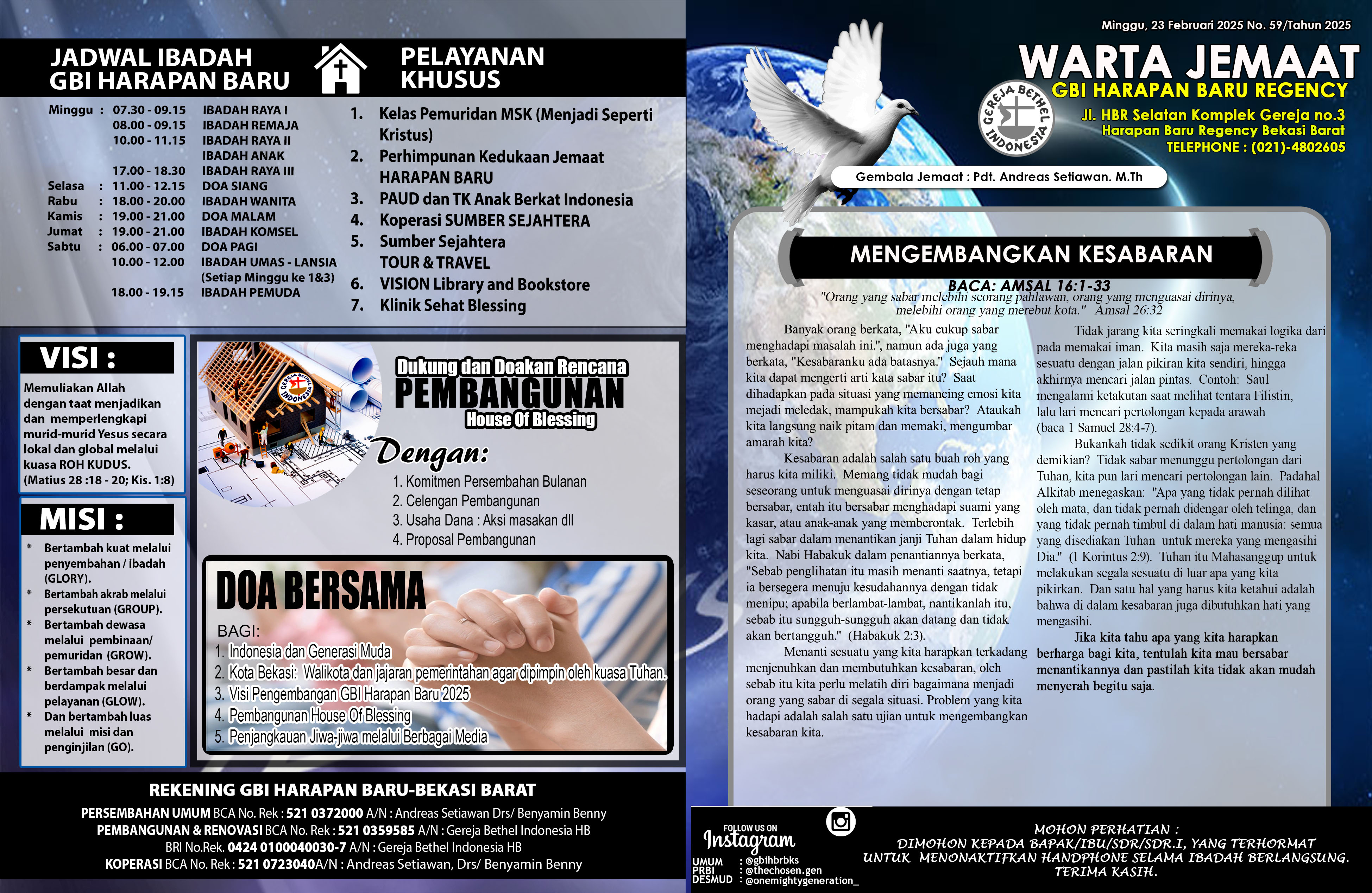 Warta Jemaat GBI Harapan Baru